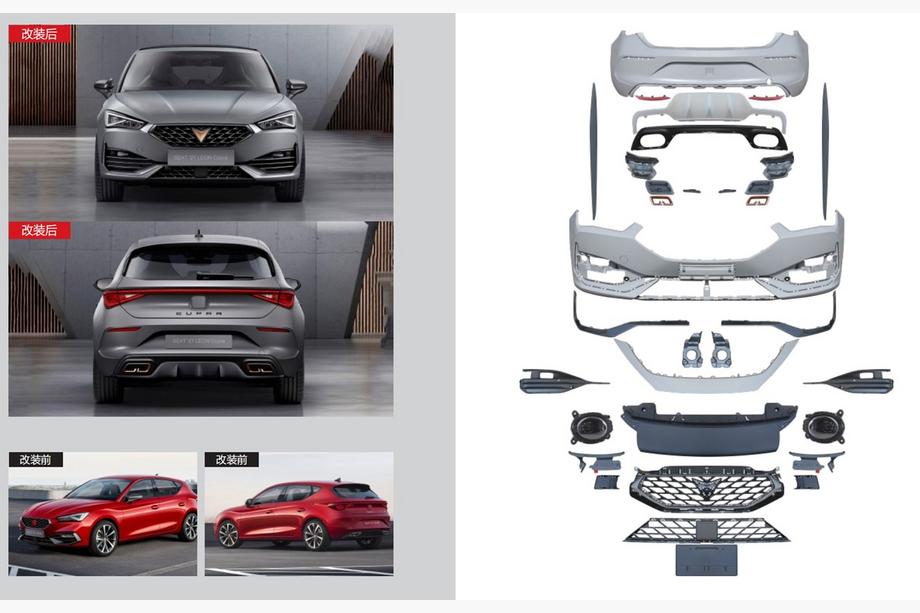Seat Leon 2020- Kit carrosserie Cupra Image