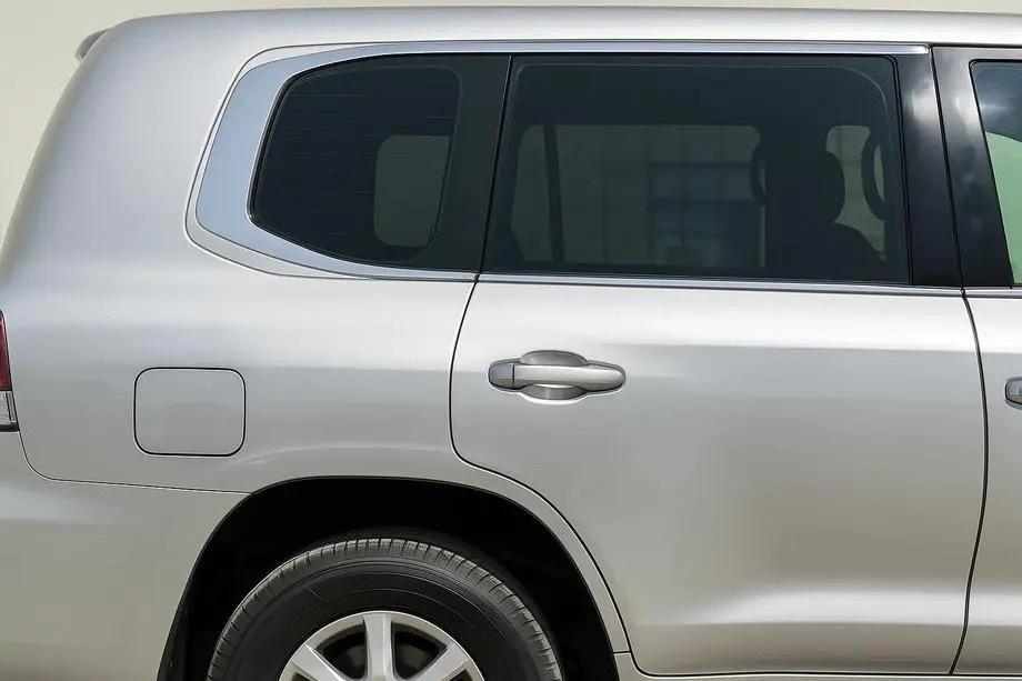 Lexus LX570/450d 2008-2022 Ensemble complet d'encadrements de vitres Design 2025 (2008-2015, inox) Photo 2
