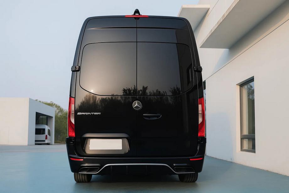 Mercedes Sprinter W907/W910 2018- Pare-chocs arrière AMG (pour empattement standard, polypropylène) Image