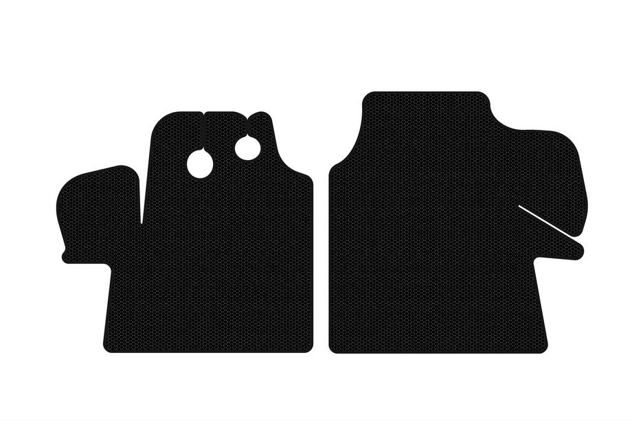 Fiat Ducato 1995-2006 Tapis en caoutchouc Carsuit (2002-2006, noir) Image