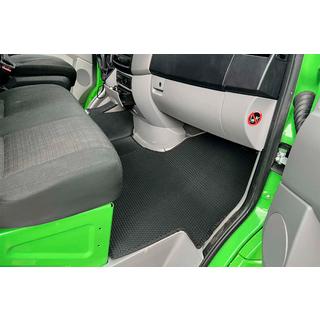 Tapis en Caoutchouc Carsuit V1 (Noirs) Volkswagen Crafter 2006-2016 photo 2