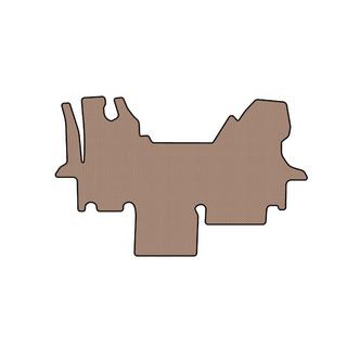 Tapis en caoutchouc Carsuit (2003-2010, beige) photo 1
