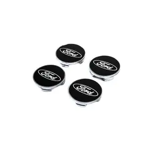 Cabochons de jante 54.5/50mm noirs (lot de 4) photo 2