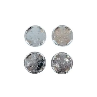 Cabochons de jante 54.5/50mm noirs (lot de 4) photo 3