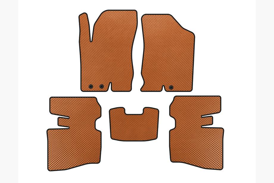 Honda Accord V 1997-2002 Tapis de sol EVA (SD, Orange) Image