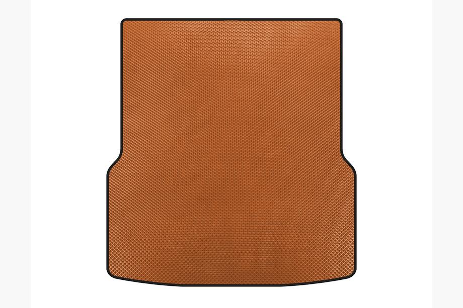 Tesla Model S 2012– Tapis de coffre avant EVA (4WD, 2012-2021, Orange) Image