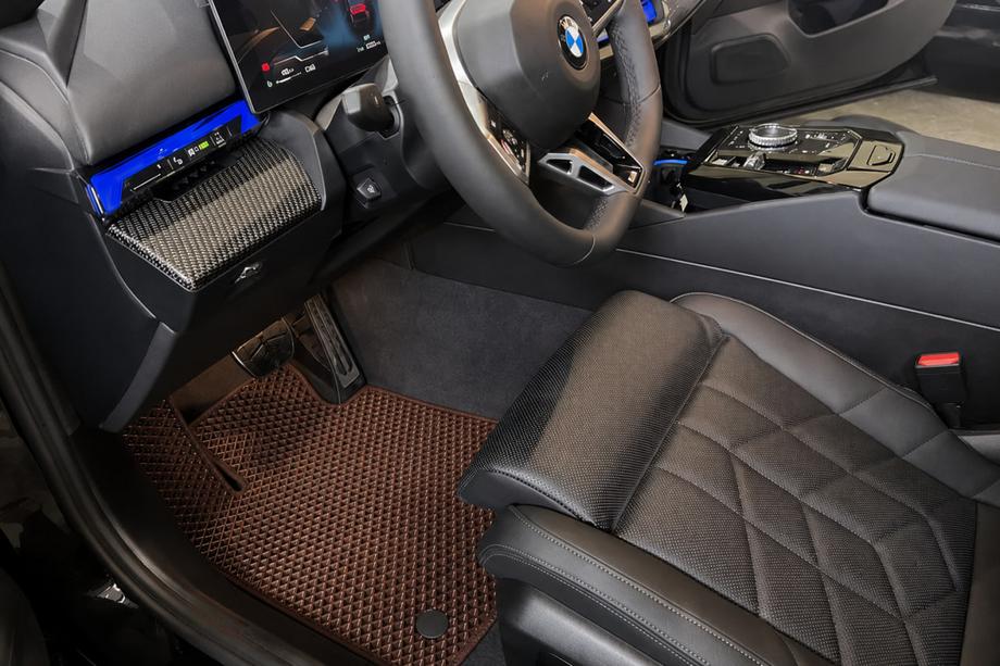 BMW 5/i5 Series G60/G60E/G61 2023- Tapis de sol EVA (Pour G60/61, Marron) Image