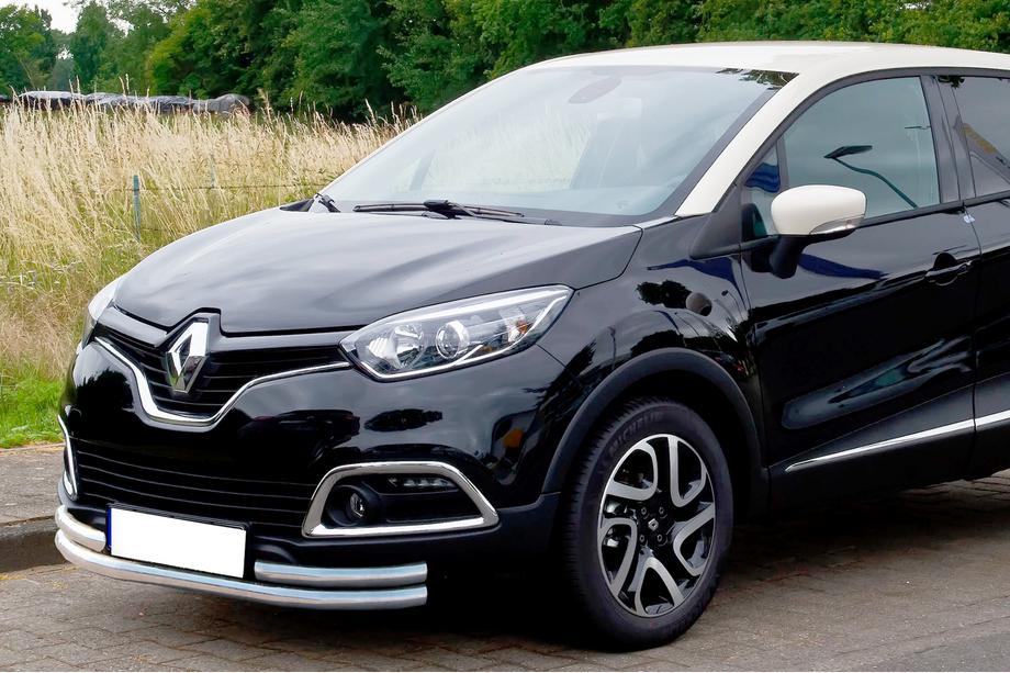 Renault Captur 2013-2019 Pare-buffle Avant ST085 Inox Image
