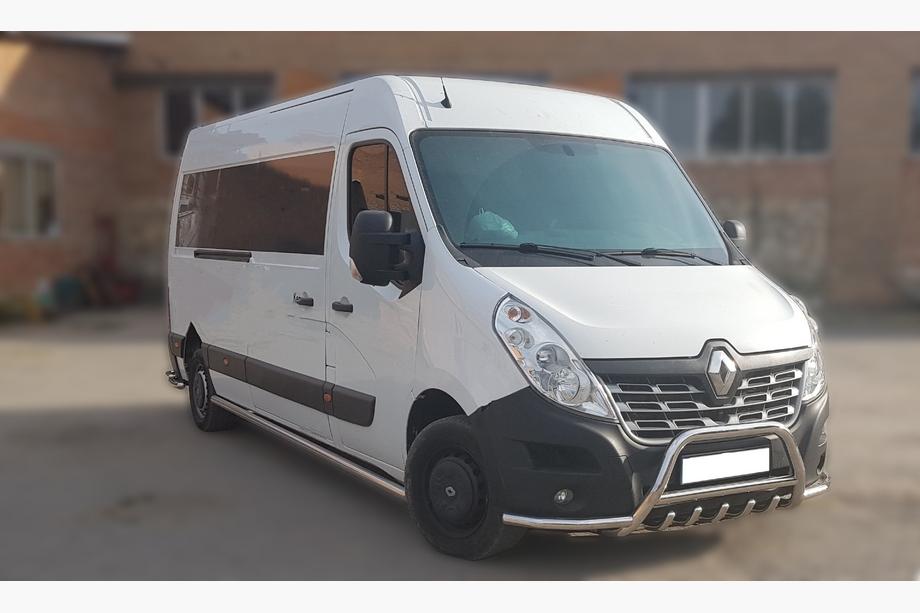 Renault Master 2011-2023 Pare-buffle WT003-Exlusive (acier inoxydable) Image