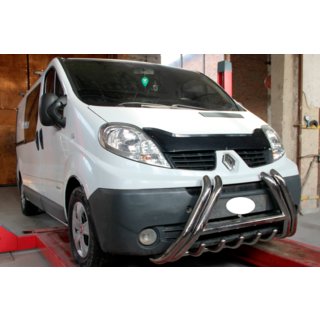 Pare-buffle F1-01 (Inox) Renault Trafic 2001–2015 photo 3