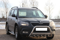 Skoda Yeti 2009-2017 Pare-buffle WT003 (Inox) photo 4