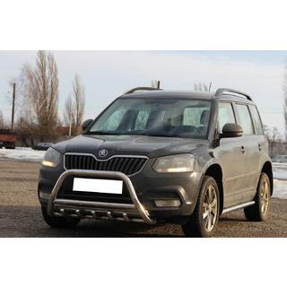 Pare-buffle WT003 (Inox) Skoda Yeti 2009-2017 photo 3