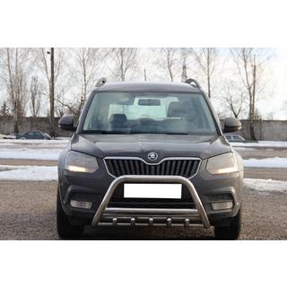 Pare-buffle WT003 (Inox) Skoda Yeti 2009-2017 photo 1