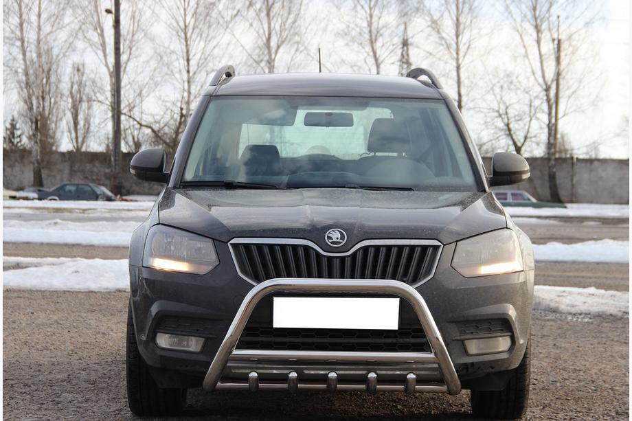 Skoda Yeti 2009-2017 Pare-buffle WT003 (Inox) Image
