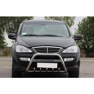 Pare-buffle WT004 Inox SsangYong Kyron 2005-2014 photo 1