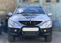 SsangYong Kyron 2005-2014 Pare-buffle Black WT003 (Inox) photo 1