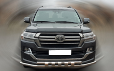 Toyota Land Cruiser 200 2007-2021 Arceau avant ST015 (2015+, inox) photo 1