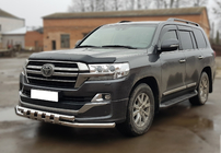 Toyota Land Cruiser 200 2007-2021 Arceau avant ST015 (2015+, inox) photo 3