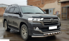 Toyota Land Cruiser 200 2007-2021 Arceau avant ST015 (2015+, inox) photo 2
