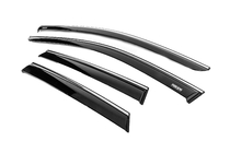 Volkswagen Taigo 2020- Déflecteurs de Fenêtre avec Moulure Chromée (4 pcs, Niken) photo 2