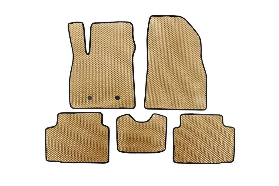 Renault Duster 2024- Tapis de sol EVA (2WD, beige) Image