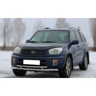 Protection avant ST014-1 (inox) Toyota Rav 4 2001-2005 photo 3