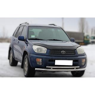 Protection avant ST014-1 (inox) Toyota Rav 4 2001-2005 photo 2