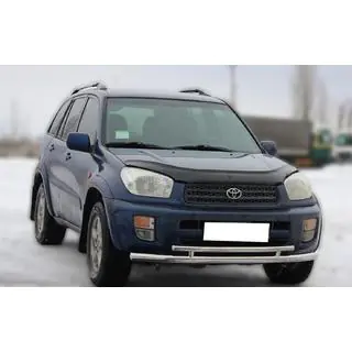 Protection avant ST014-1 (inox) Toyota Rav 4 2001-2005 photo 2