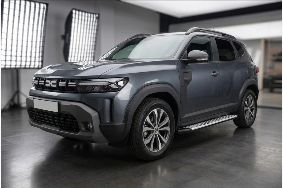 Dacia Duster 2024- Marchepieds Latéraux Shining V1 (2 pcs, Aluminium) Photo 1