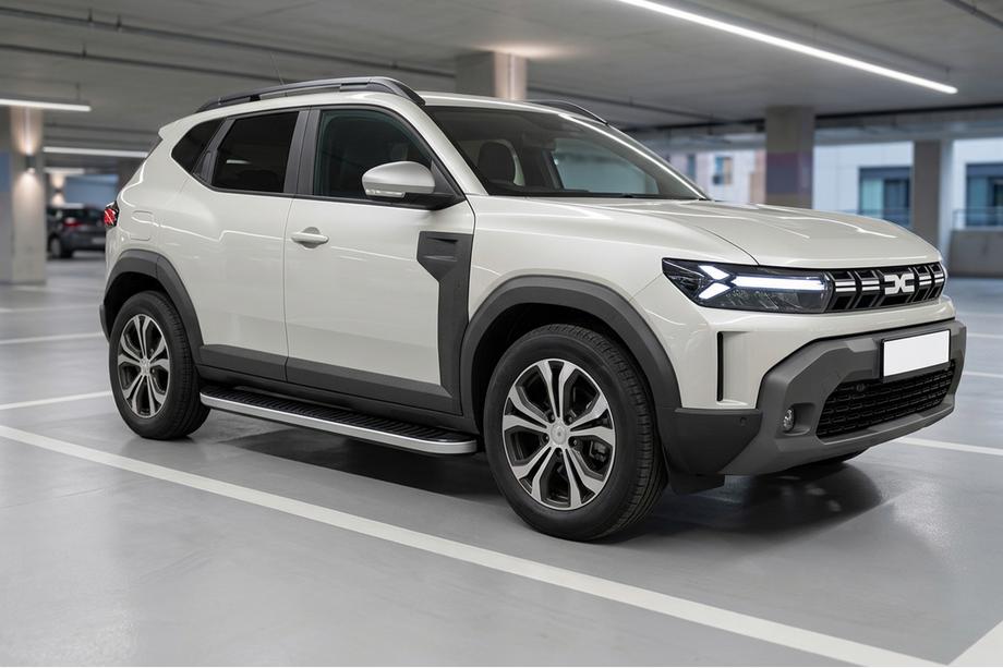 Renault Duster 2024- Marchepieds Latéraux Tayga Grey V1 (2 pcs, Aluminium) Photo 1