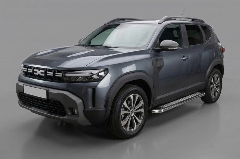 Renault Duster 2024- Marchepieds Latéraux Maydos V2 (2 pcs, Aluminium & Inox) Photo 1