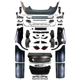 Kit restylage vers W223 Maybach (avec poignées de porte et inserts) Mercedes S-class W222 2013-2022 photo 3