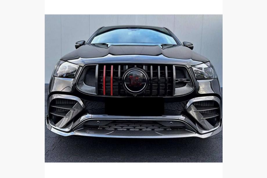 Mercedes GLE coupe C167 2019- Calandre Avant GT Panamericana GT-R Carbone (pour AMG-Line/GLE53/GLE63 2019-2023) Photo 1
