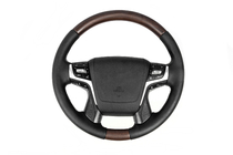 Toyota Land Cruiser 200 2007-2021 Volant chauffant (bois foncé) photo 1