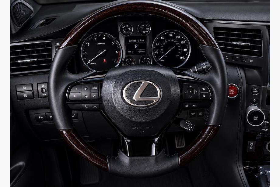 Lexus LX570/450d 2008-2022 Volant complet (chauffant, finition bois) Image