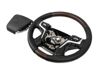 Toyota Land Cruiser Prado 150 2009-2023 Volant chauffant (bois foncé) photo 7