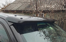 Nissan Navara 2006-2015 Casquette pare-brise (sur cadre) photo 2