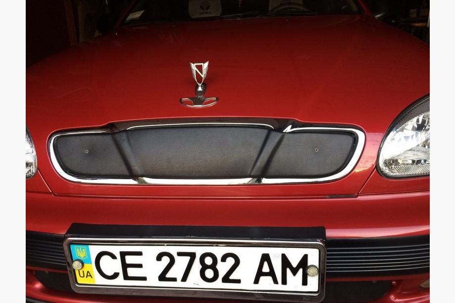 Daewoo Lanos 1998-2017 Cache calandre hiver (supérieur) Mat Photo 3
