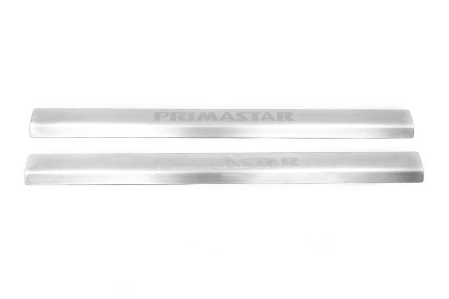 Nissan Primastar 2002-2014 Seuils de porte Laser-Style (2 pcs, acier) Photo 2