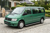 Mercedes Vito W638 1996-2003 Marchepieds Latéraux Maydos V1 (2 pcs, Aluminium & Inox) photo 1