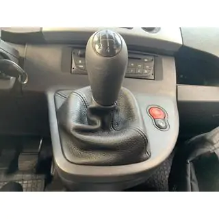 Soufflet de Levier de Vitesse Cuir Noir