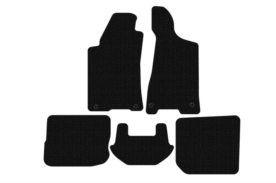 Audi 80/90 1987-1996 Tapis de sol en caoutchouc Carsuit (1991-1996, Berline, noirs) Image