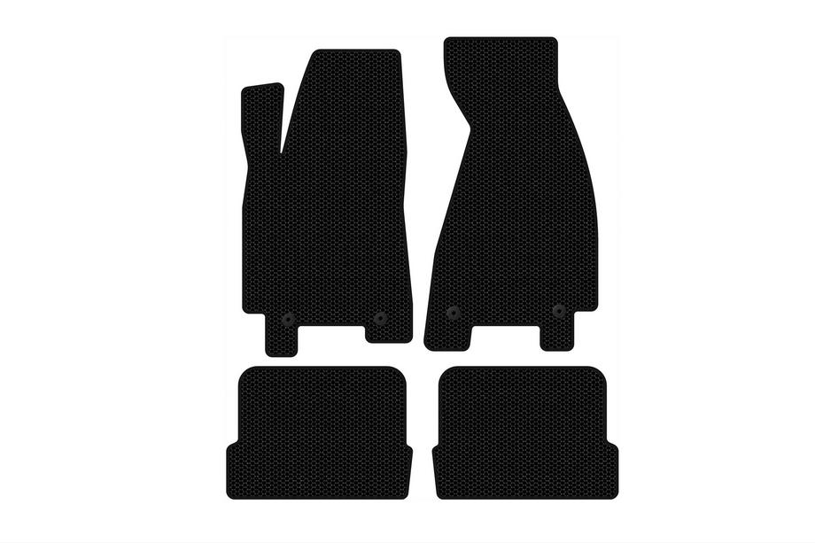 Audi 80/90 1987-1996 Tapis en Caoutchouc Carsuit (1991-1996, Coupé, Noir) Image