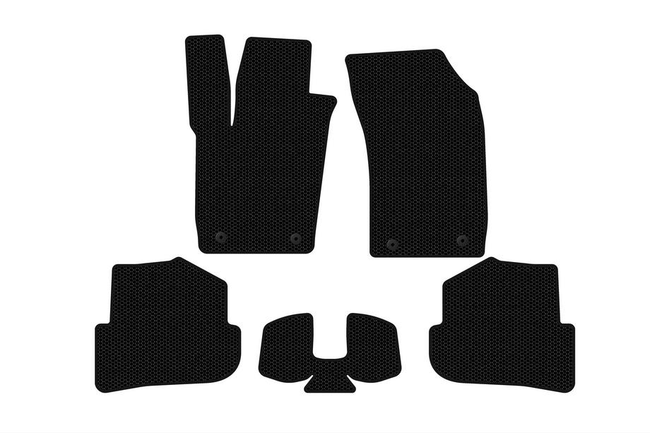 Audi A1 2010-2018 Tapis en caoutchouc Carsuit (HB, 3 portes, noir) Photo 1
