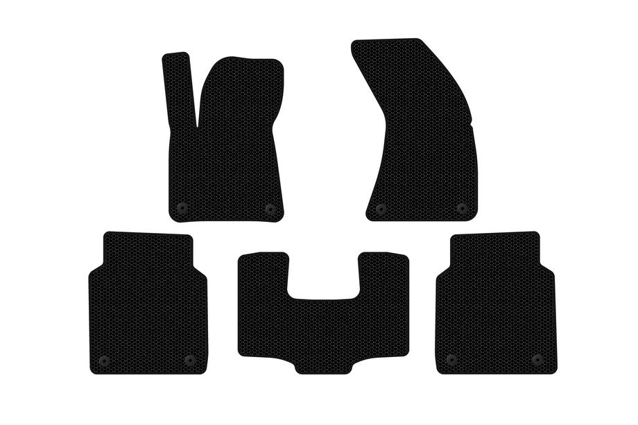 Audi A8 2010-2018 Tapis en Caoutchouc Carsuit (Long, Noir) Image