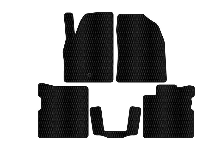 Chevrolet HHR 2005-2011 Tapis de Sol en Caoutchouc Carsuit (Noirs) Image