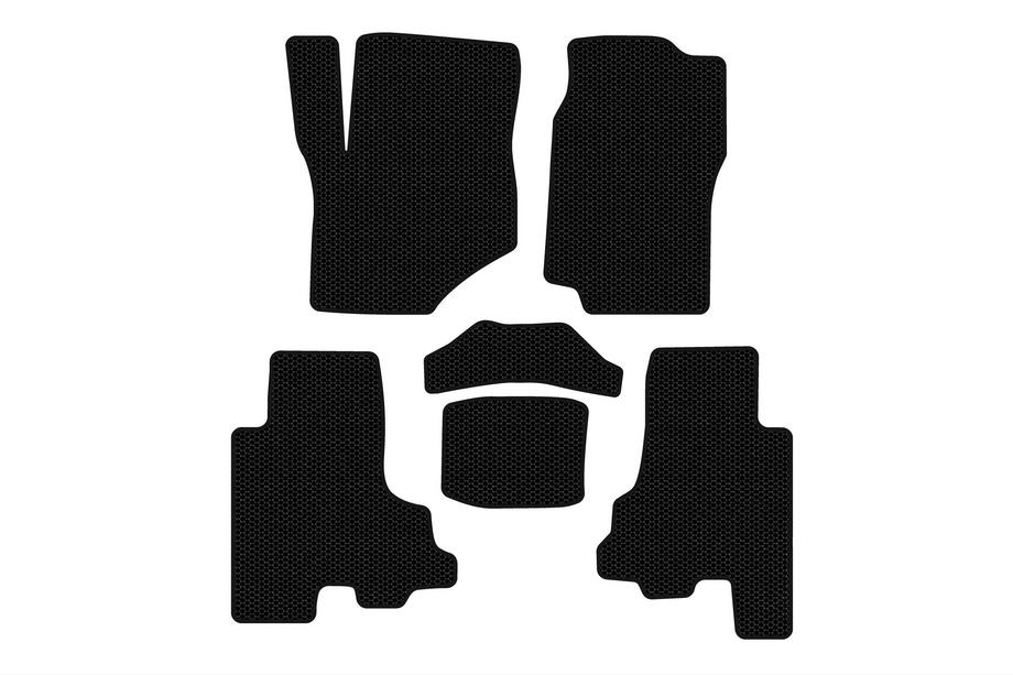 Chevrolet Trailblazer 2002-2012 Tapis de Sol en Caoutchouc Carsuit (Noirs) Image