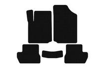 Citroen C-2 2003-2009 Tapis de Sol en Caoutchouc Carsuit (Noirs) photo 1