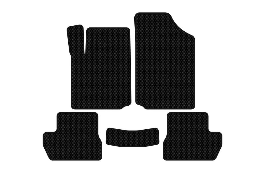 Citroen C-2 2003-2009 Tapis de Sol en Caoutchouc Carsuit (Noirs) Image