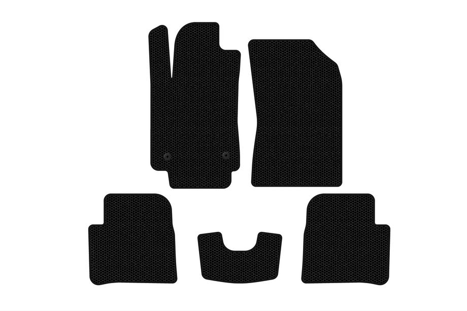 Citroen C-3 2016-2023 Tapis en Caoutchouc Carsuit (HB, noir) Photo 1